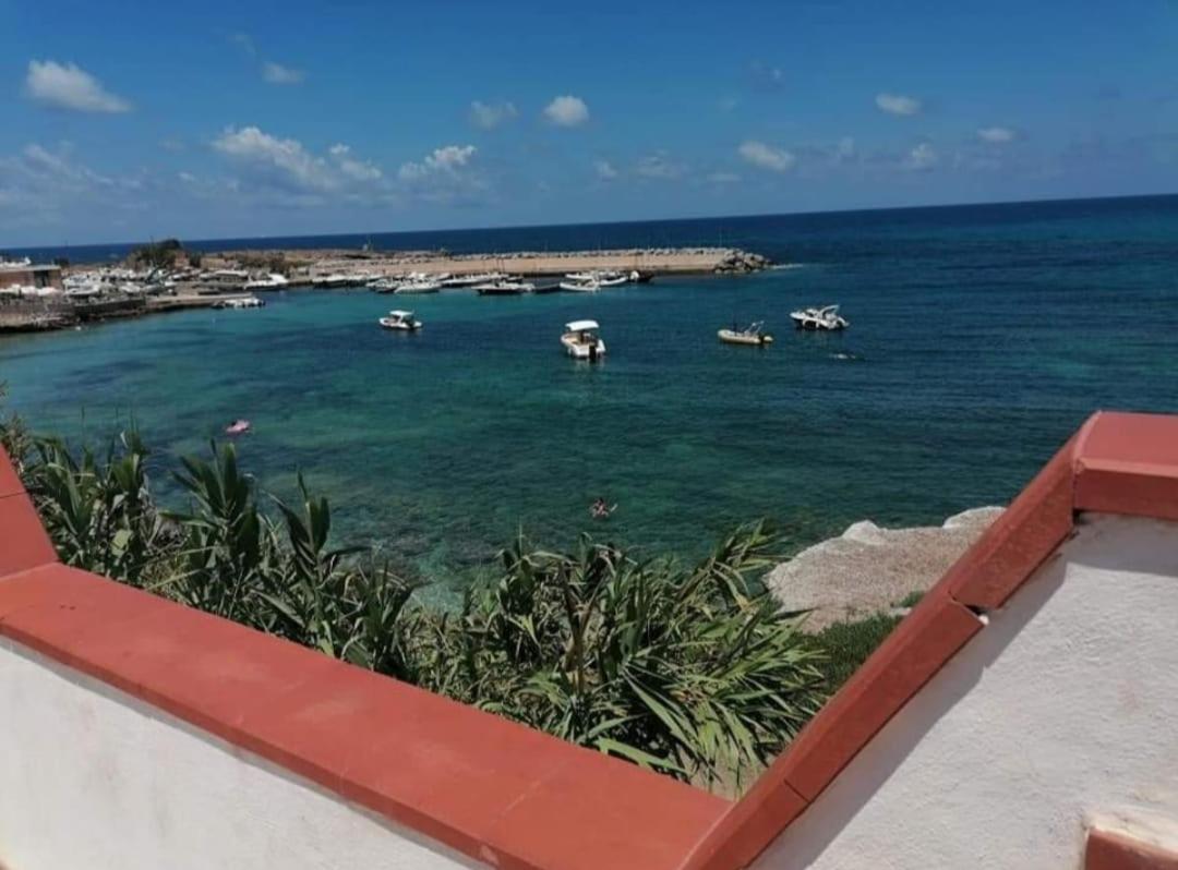 La Terrazza Sul Mare Monolocale Con Terrazza Vicino Aereoporto&Mare Sicilian Vintage Style Beach House Cinisi Exteriör bild